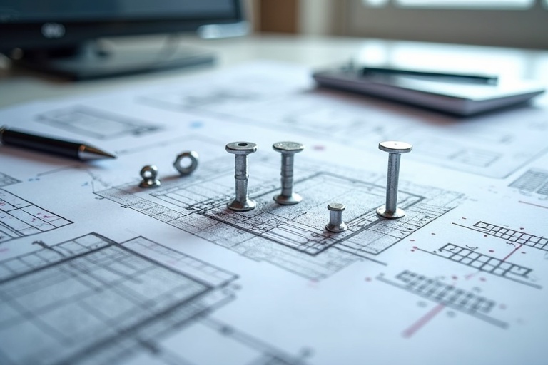 Custom nail design based on site conditions